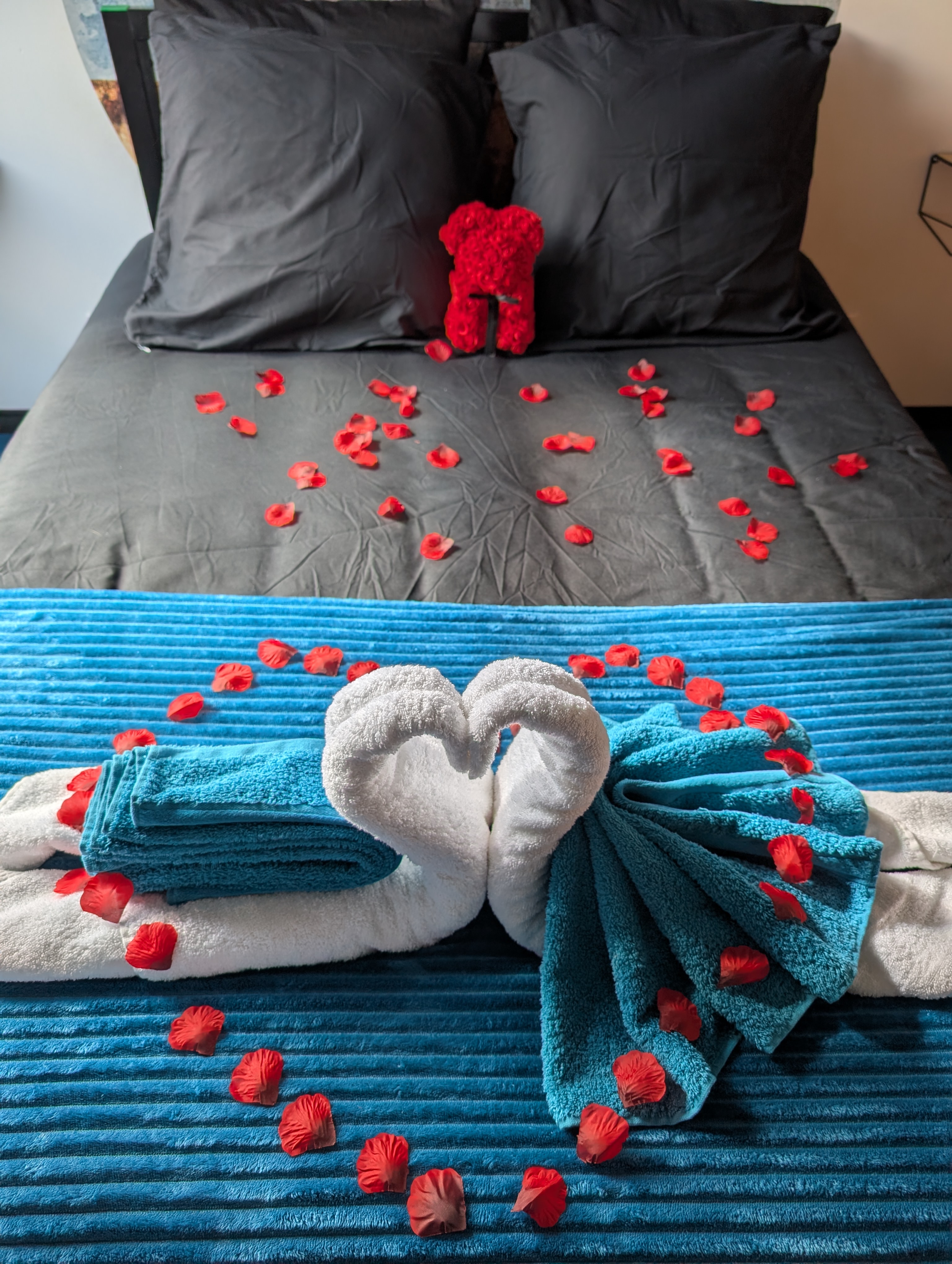 Vue du loft Clos Jarjart avec sauna privatif